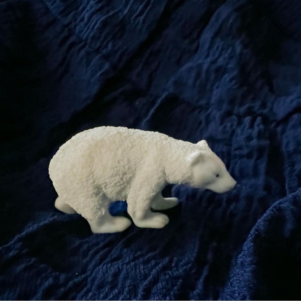 Vintage Bisque Snow Babies Polar Bear Germany